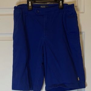 Boys Polo by Ralph Lauren Blue Shorts